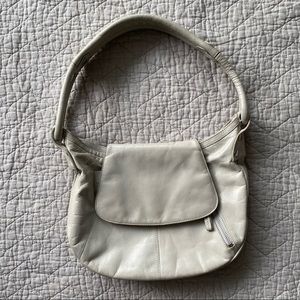 LATICO light grey real leather bag